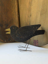Load image into Gallery viewer, Vintage Metal Crow
