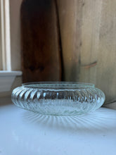 Load image into Gallery viewer, Large Ribbed Glass Bowl
