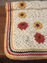 Load image into Gallery viewer, Handmade Vintage Fall Crocheted Blanket
