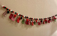Load image into Gallery viewer, Christmas Count Down Garland
