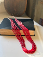 Load image into Gallery viewer, Red Sea Bead Necklace
