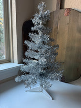 Load image into Gallery viewer, Silver Tinsel Tree
