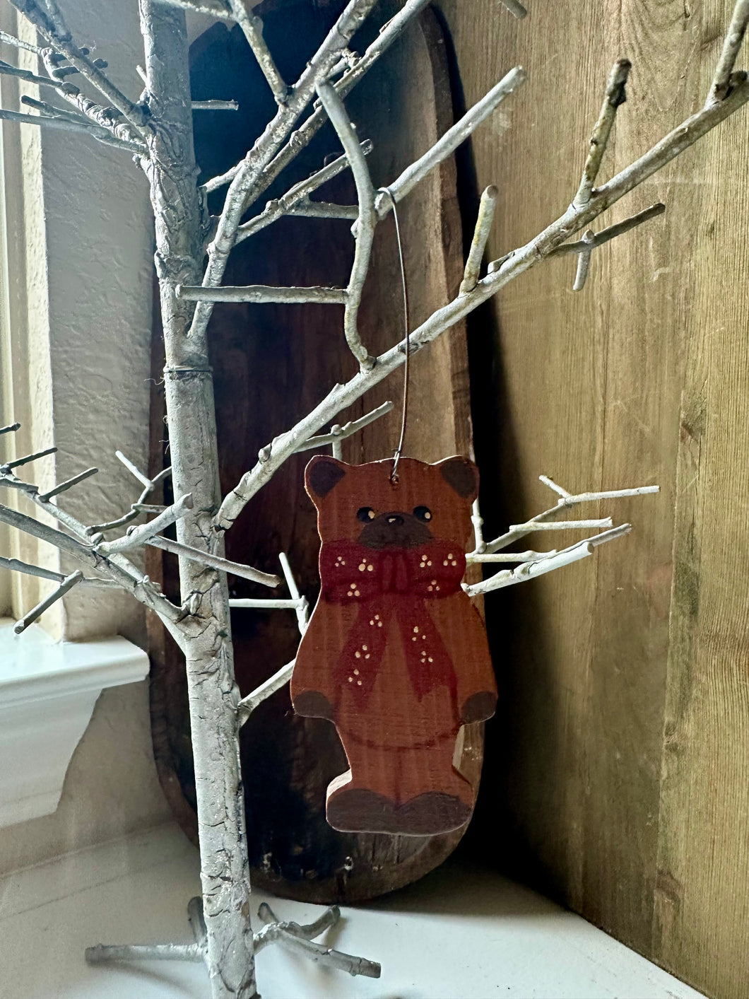 Standing Teddy Ornament