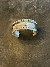 Load image into Gallery viewer, Silver Studded Cuff Bracelet

