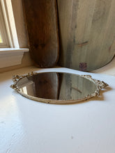 Load image into Gallery viewer, Vintage Rose Vanity Mirror Tray
