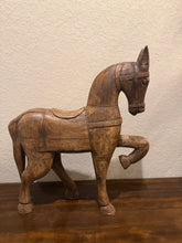 Load image into Gallery viewer, Handcarved Wooden Horse
