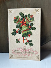 Load image into Gallery viewer, Antique Holly Postcard
