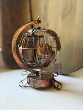 Load image into Gallery viewer, Vintage Copper Animated Music Airplane Globe
