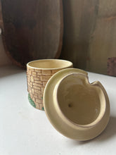 Load image into Gallery viewer, Vintage Staffordshire Jam Pot
