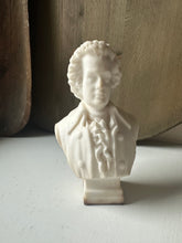 Load image into Gallery viewer, Mozart Porcelain Bust
