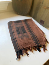 Load image into Gallery viewer, Brown &amp; Black Dessert Scarf
