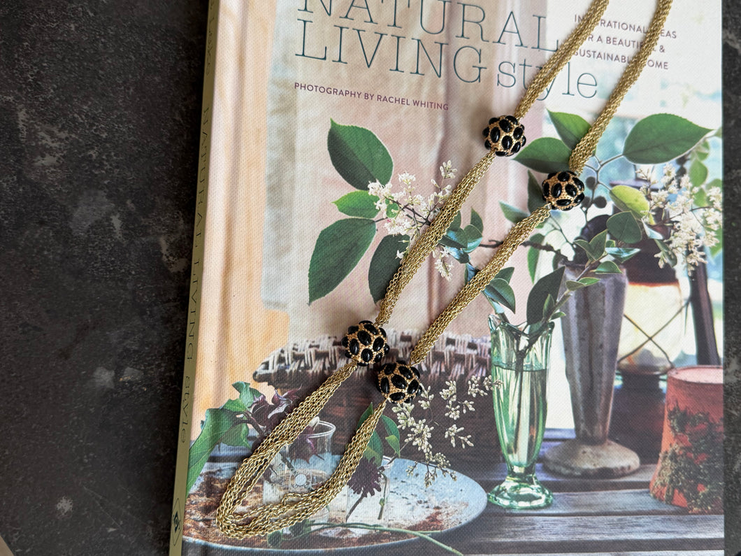 Vintage Sphere Necklace