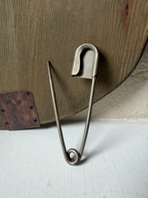 Load image into Gallery viewer, Large Vintage Metal Safety Pin
