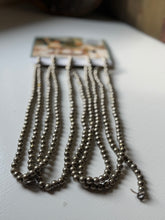 Load image into Gallery viewer, Aged Silver Bead Garland
