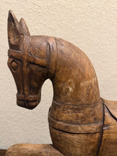 Load image into Gallery viewer, Handcarved Wooden Horse
