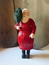 Load image into Gallery viewer, Folk Art Corn Husk Primitive Santa
