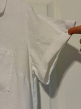 Load image into Gallery viewer, Garnet Hill Linen Relaxed Popover Shirtdress
