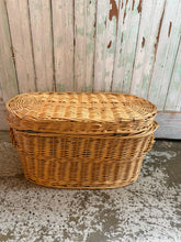Load image into Gallery viewer, Oval Wicker Basket
