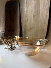 Load image into Gallery viewer, Brass Filigree Glass Bowl
