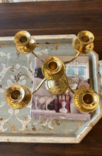 Load image into Gallery viewer, Gold Candelabra
