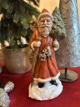 Load image into Gallery viewer, Red Old World Santa
