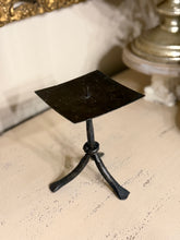 Load image into Gallery viewer, Cast Iron Brutalist Candle Holder
