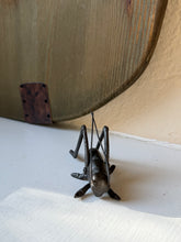 Load image into Gallery viewer, Small Vintage Brass Grasshopper
