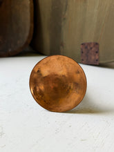Load image into Gallery viewer, Vintage Artisan Copper Candle Stick Holder
