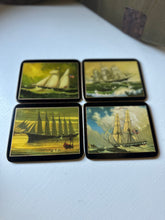 Load image into Gallery viewer, Vintage Ship Coaster Set

