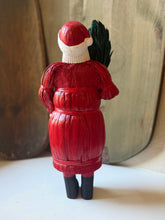 Load image into Gallery viewer, Folk Art Corn Husk Primitive Santa
