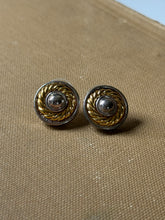 Load image into Gallery viewer, Anne Klein Button Earrings
