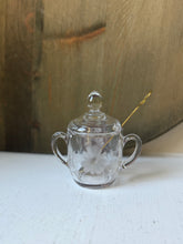 Load image into Gallery viewer, Vintage Etched Condiment Glass
