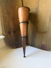 Load image into Gallery viewer, Brown Metal Flower Cone
