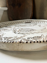 Load image into Gallery viewer, Vintage Michoacan Dove Pottery Platter
