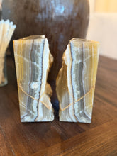 Load image into Gallery viewer, Natural Onyx Bookends
