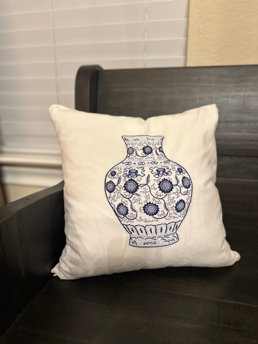 Chinoiserie Vase Pillow