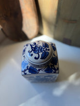 Load image into Gallery viewer, Chinoiserie Lidded Jar
