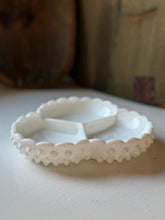 Load image into Gallery viewer, Fenton Milk Glass Hobnail Condiment Dish
