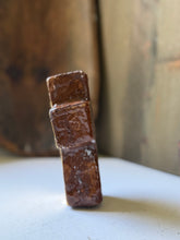 Load image into Gallery viewer, Small Artisan Gold Clay Cross
