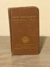 Load image into Gallery viewer, Army Issued New Testament Roman Catholic Book

