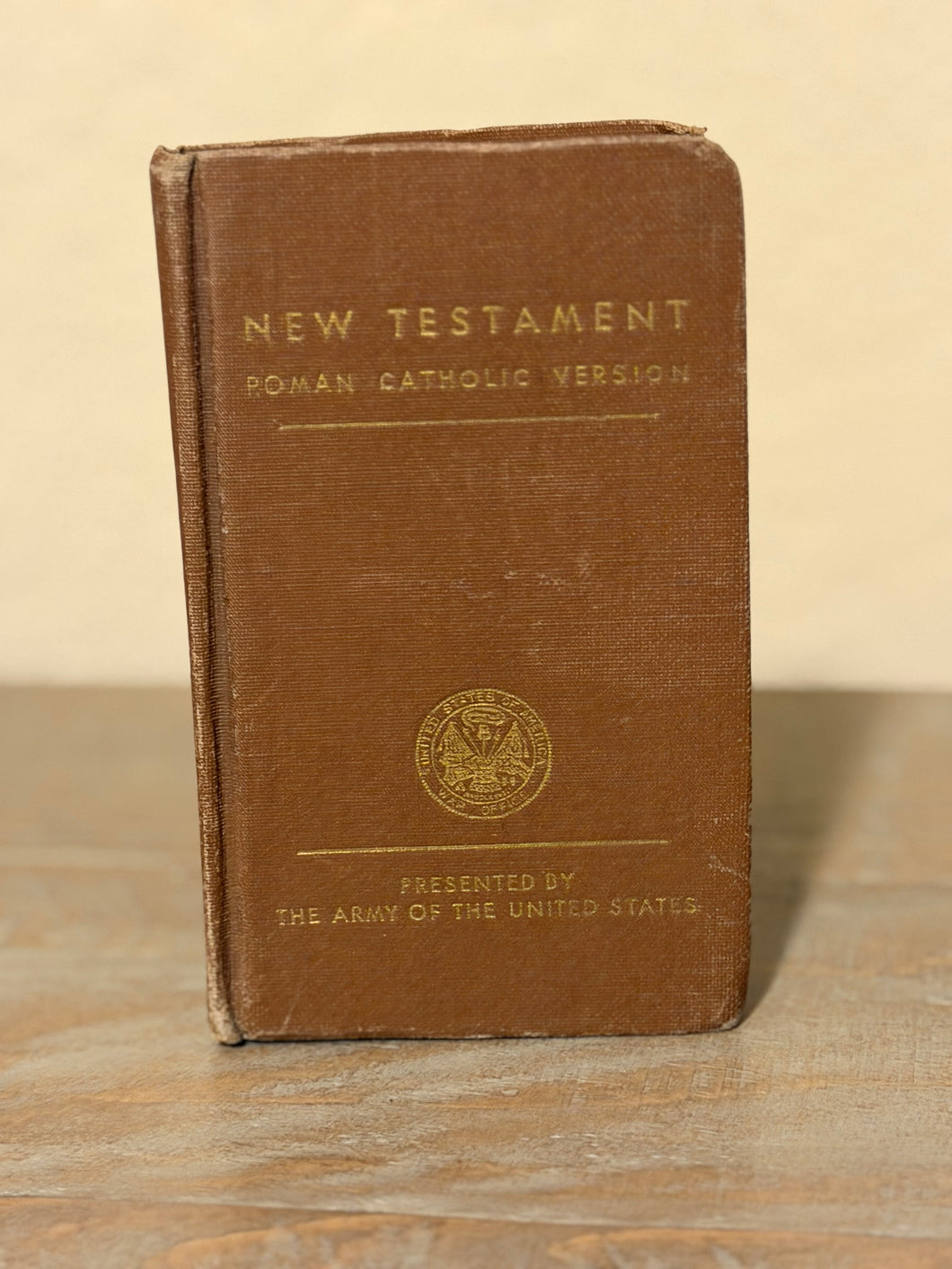 Army Issued New Testament Roman Catholic Book