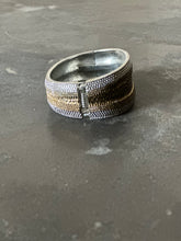 Load image into Gallery viewer, Silver and Gold Metal Cuff
