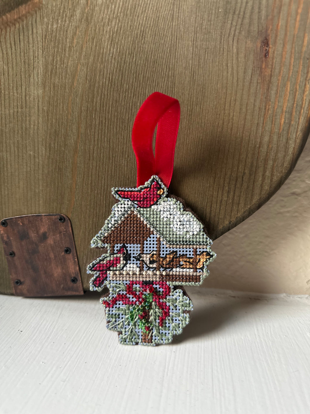 Counter Cross Stitch Cardinals
