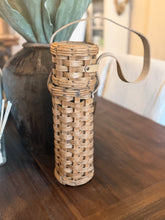 Load image into Gallery viewer, Vintage Hand Woven Wine Bottle Carrier

