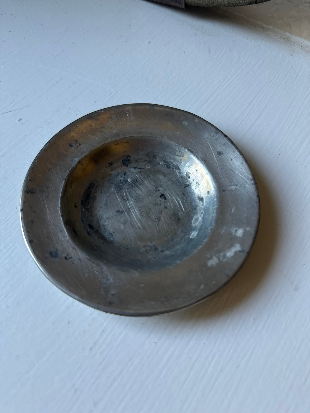 Norwegian Pewter Trinket Dish