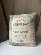 Load image into Gallery viewer, Book Pillow
