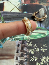 Load image into Gallery viewer, Vintage Gold &amp; Pearl Earrings
