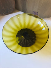 Load image into Gallery viewer, Vintage Glass Green Compote

