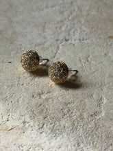 Load image into Gallery viewer, Vintage Crystal Dome Earrings
