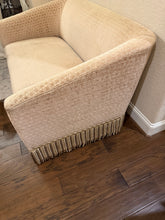Load image into Gallery viewer, Vintage Michelle Gold &amp; Bob Williams Loveseat
